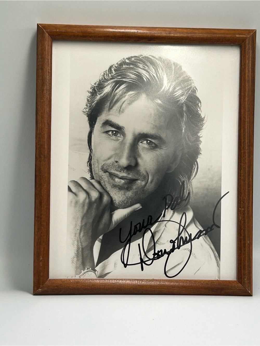 Don Johnson Miami Vice Autograph